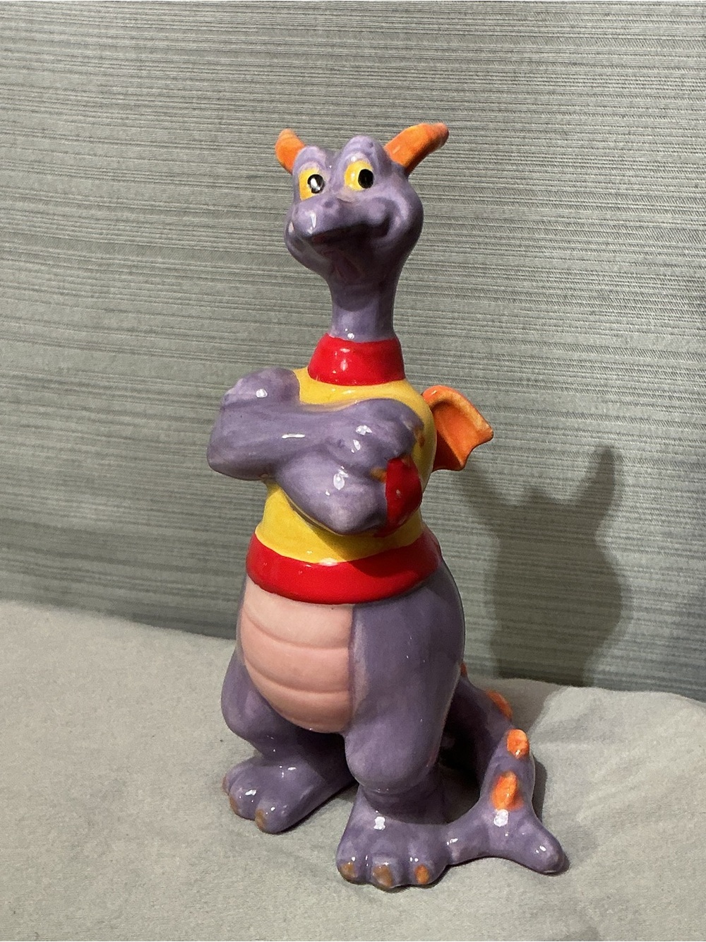 Figment Purple Dragon -vintage Colorful Figurine